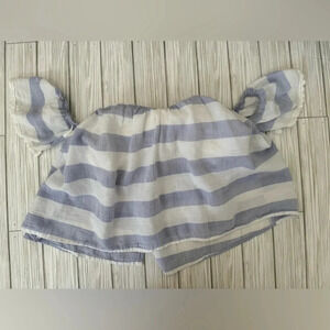 Jealous Tomato | Sweetheart Neckline Off Shoulder Crop Blouse - Size S